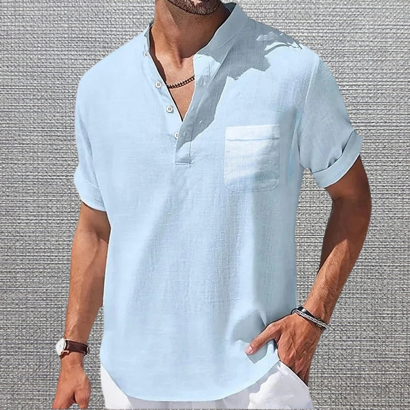 Valentino | Camicia corta col mao
