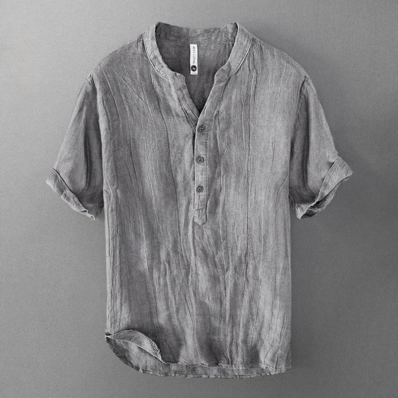 Marco | Camicia leggera lino-cotone