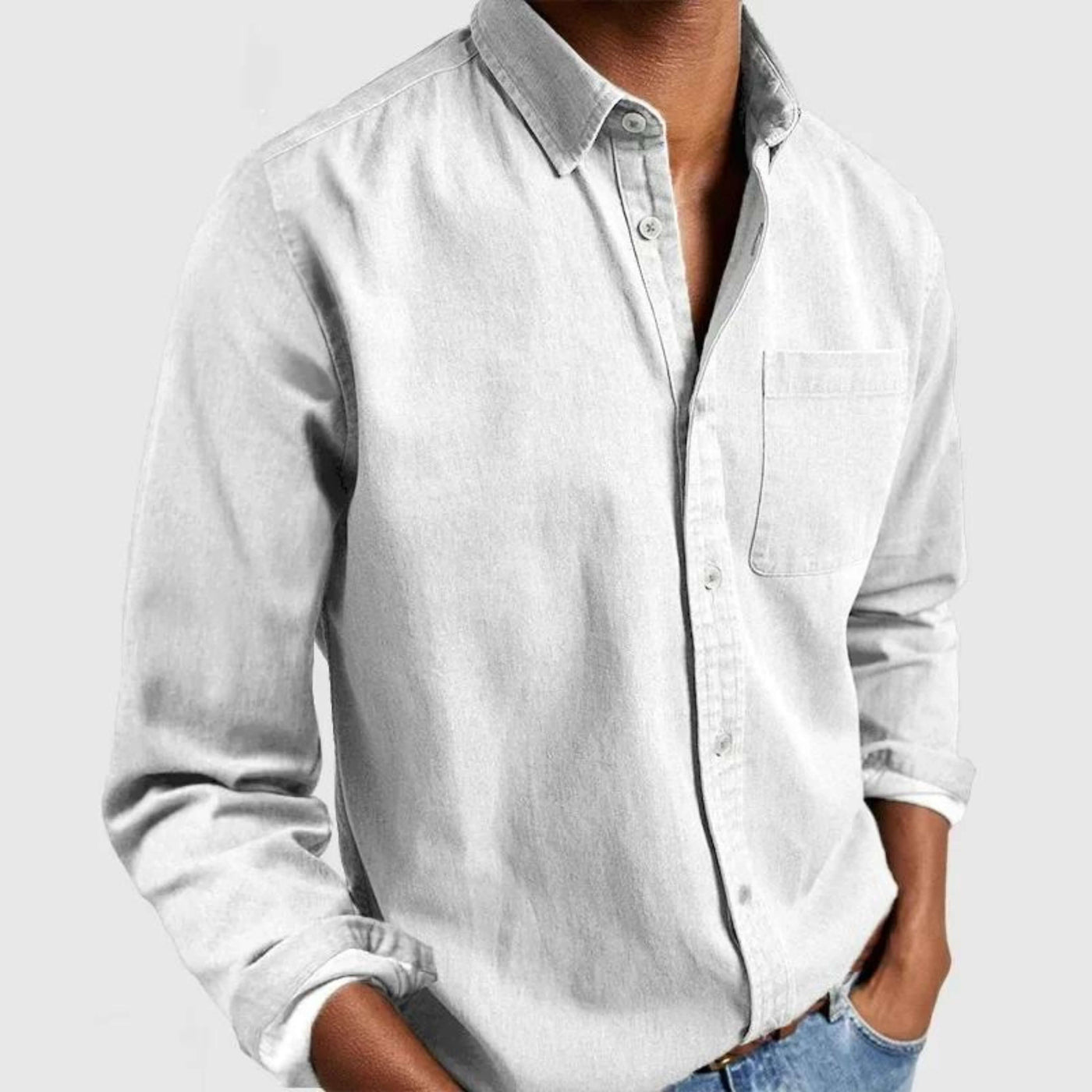 Romano | Camicia classica in cotone