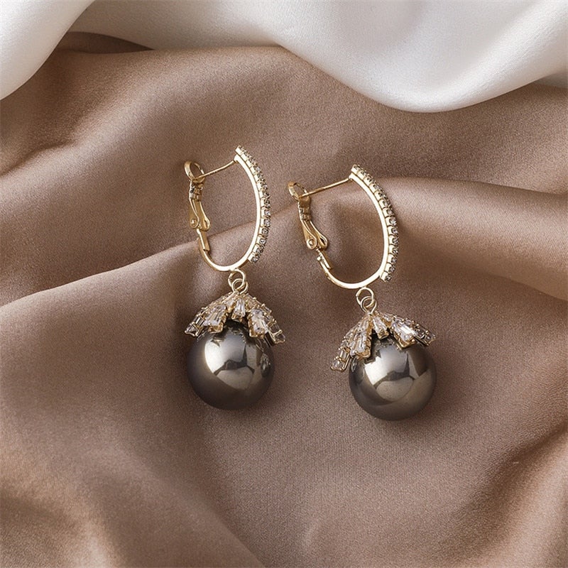 Josefin | Eleganta Pärlörhängen