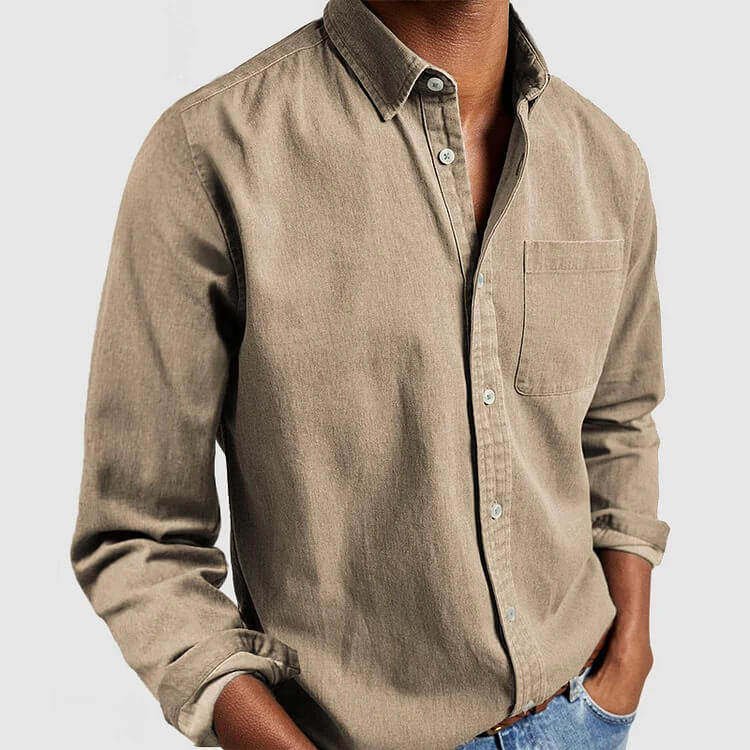 Romano | Camicia classica in cotone