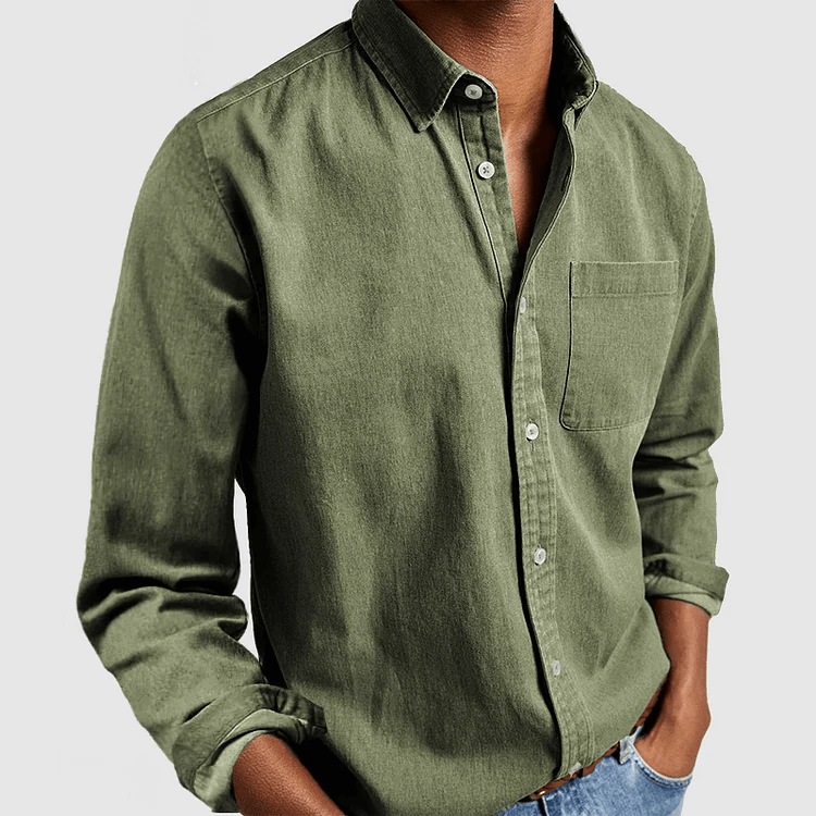 Romano | Camicia classica in cotone