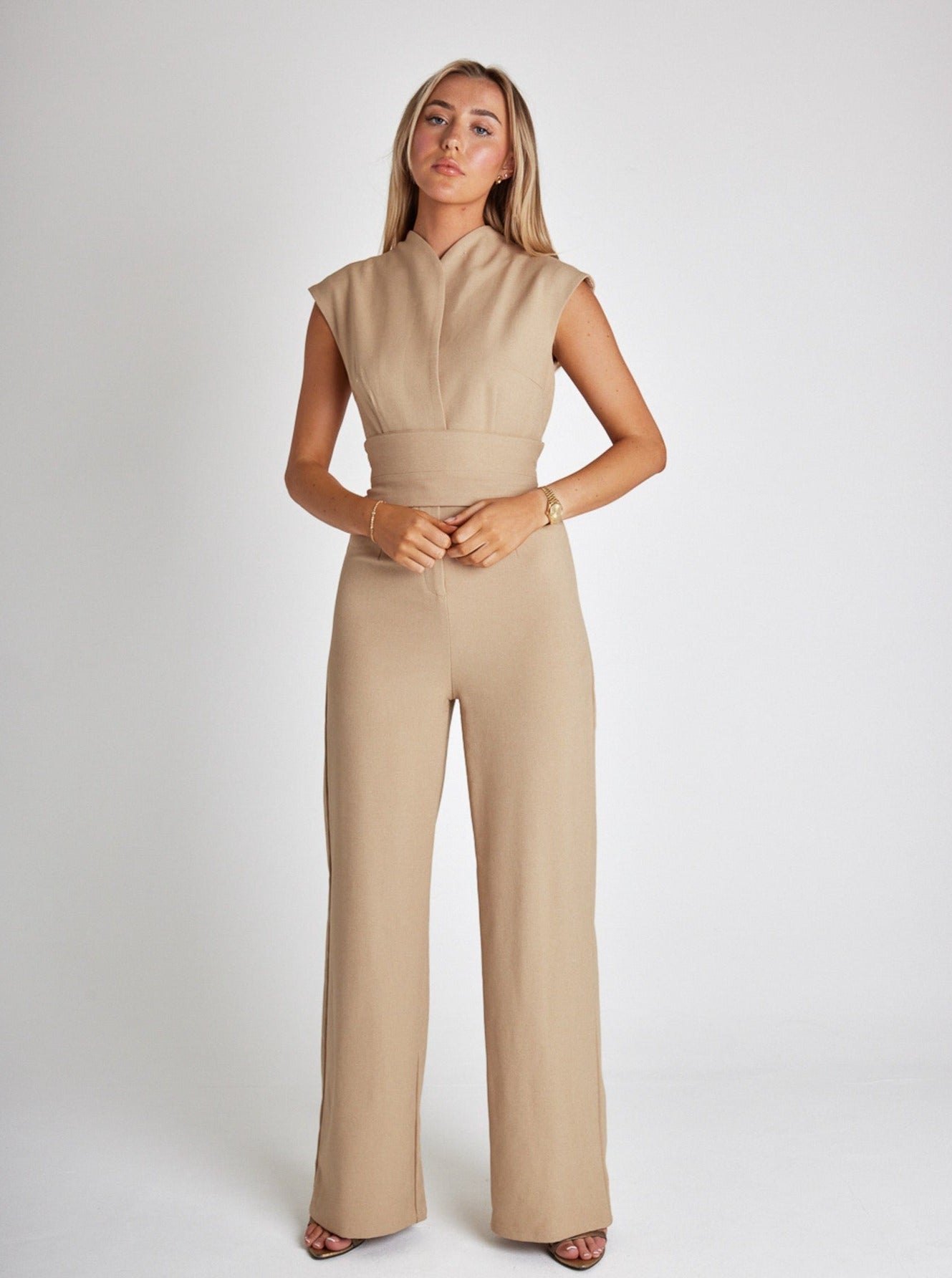 Nova | Elegant & Ärmlös Jumpsuit